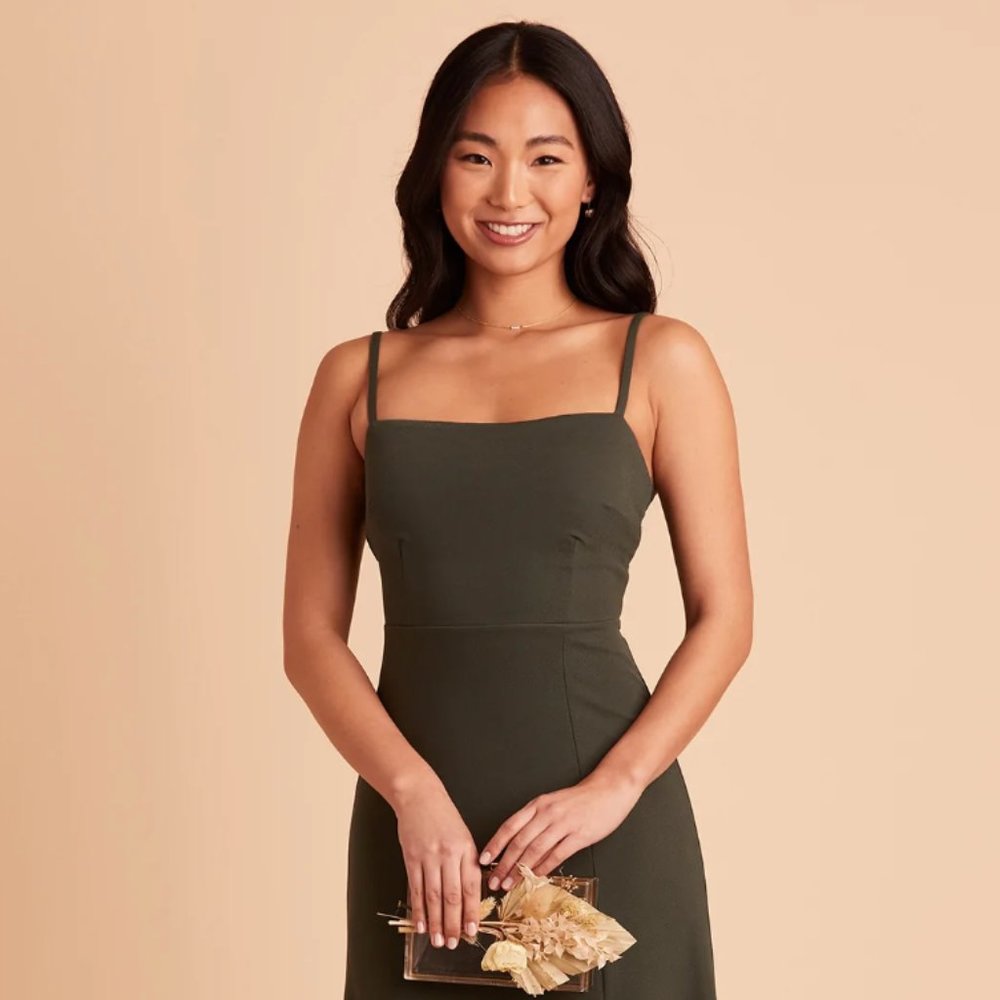 Birdy Grey BENNY DRESS CREPE OLIVE